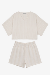 Striped Boxy Pyjama Set