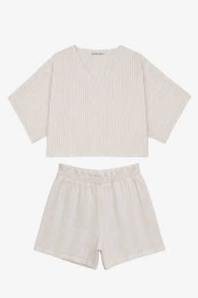 Striped Boxy Pyjama Set