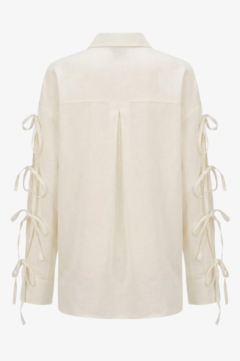 Tie-Sleeve Shirt