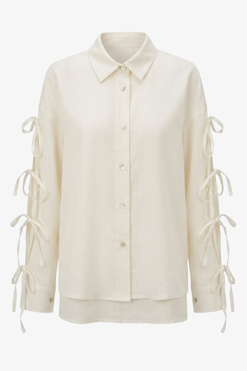 Tie-Sleeve Shirt