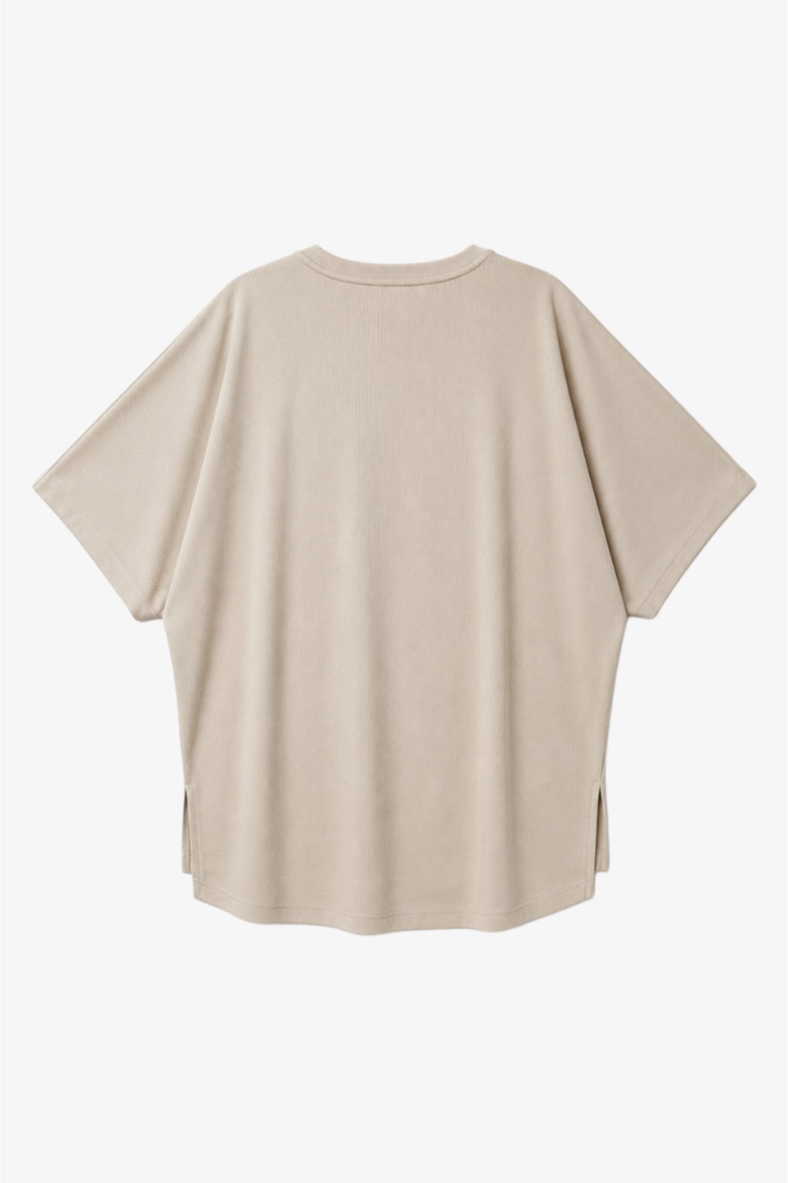Ribbed Boxy T-Shirt