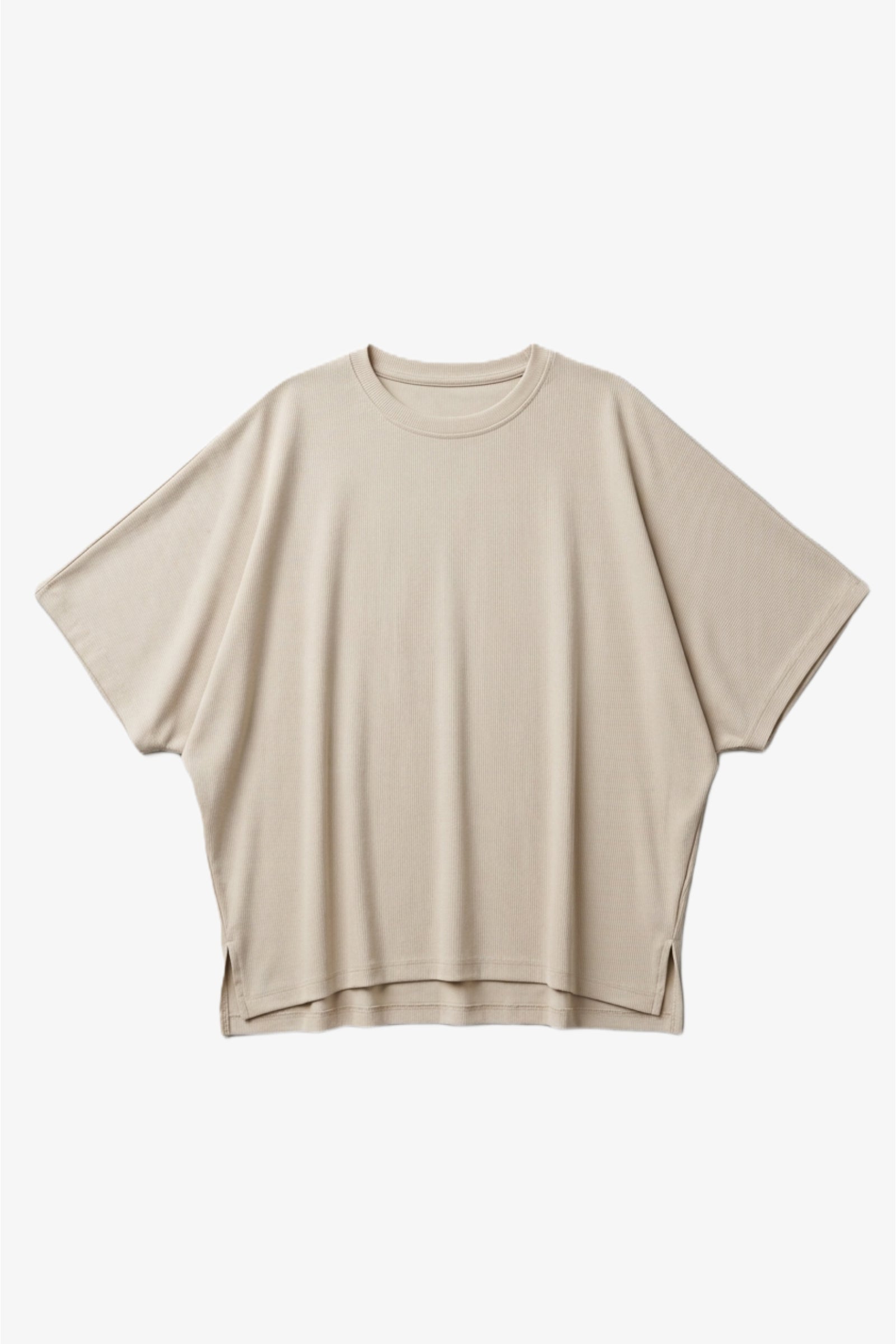 Ribbed Boxy T-Shirt