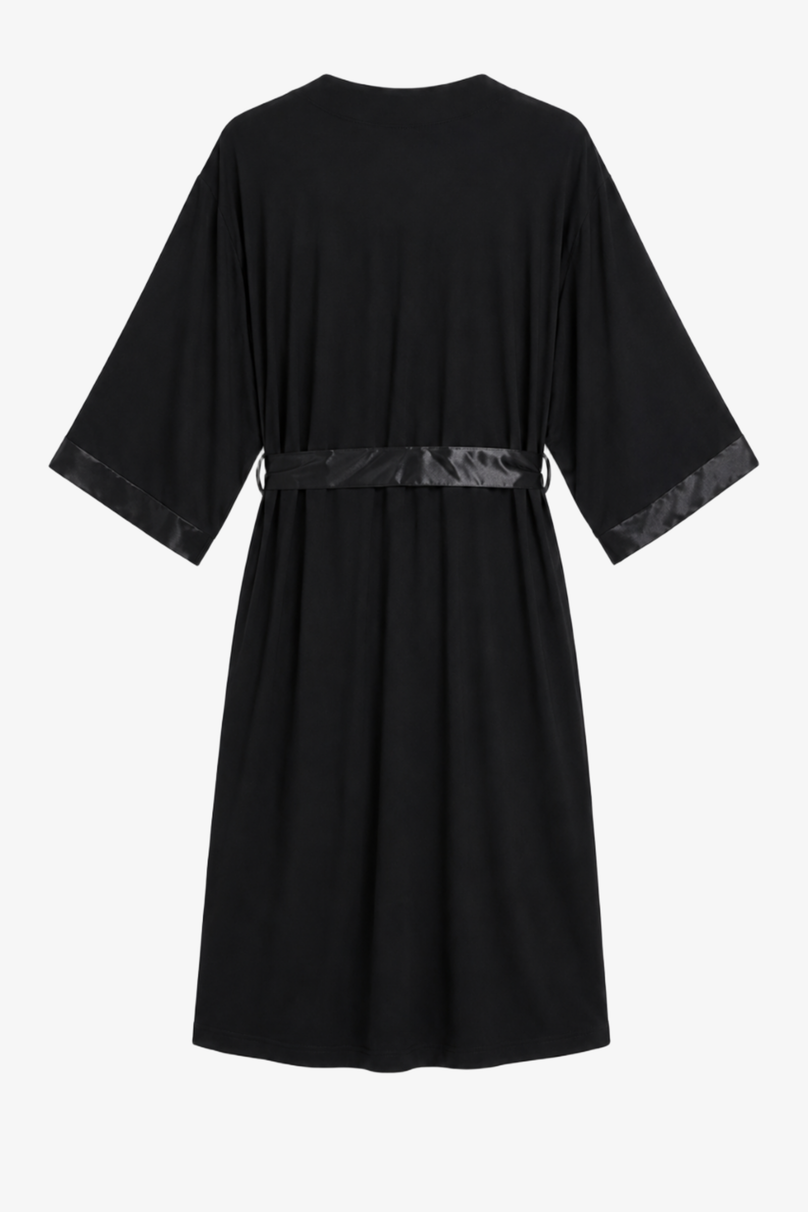 Satin-Trim Robe