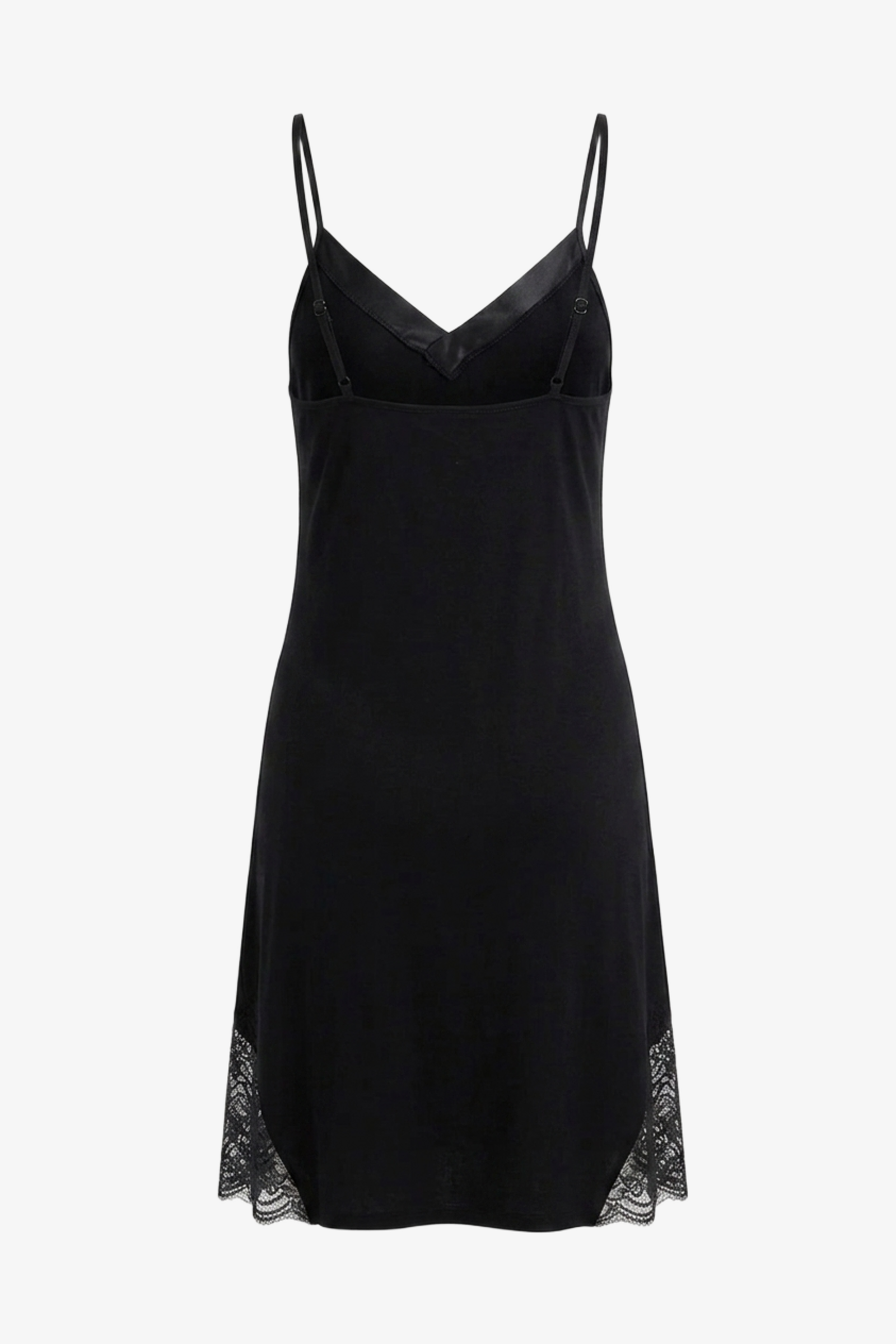 Satin-Neck Nightgown
