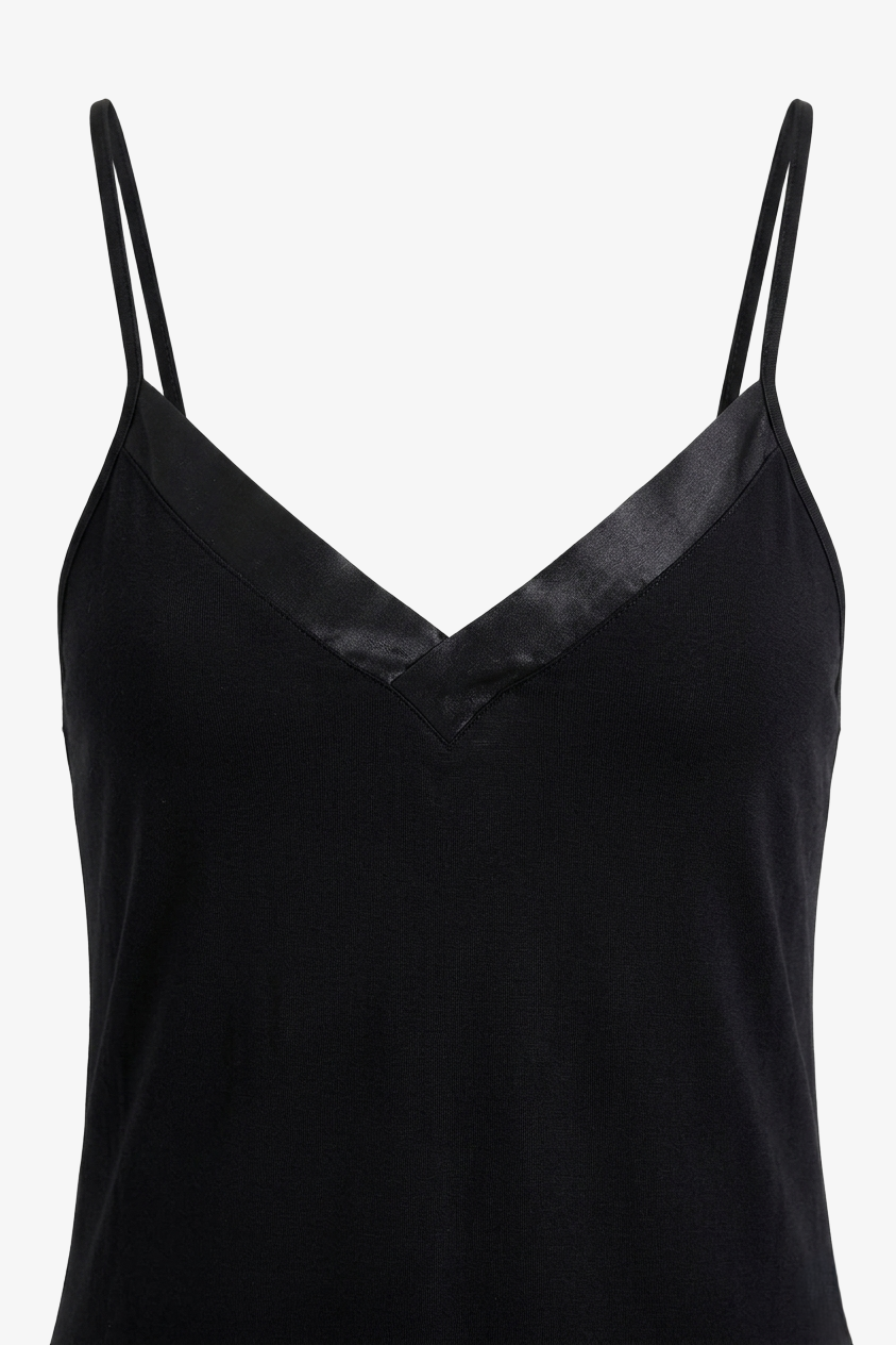 Satin-Neck Nightgown