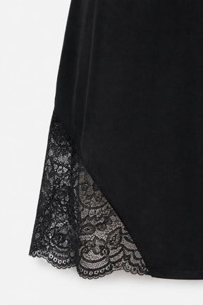 Satin-Neck Nightgown