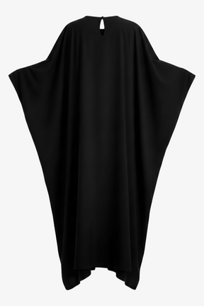 Sequin-Trimmed Abaya