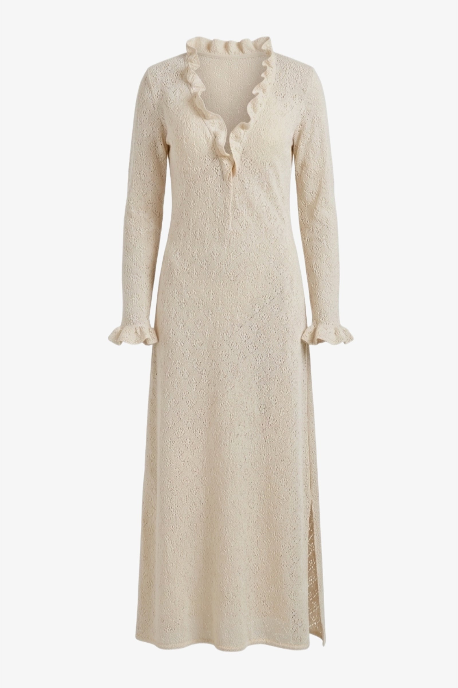 Ruffle-Trimmed Beach Dress