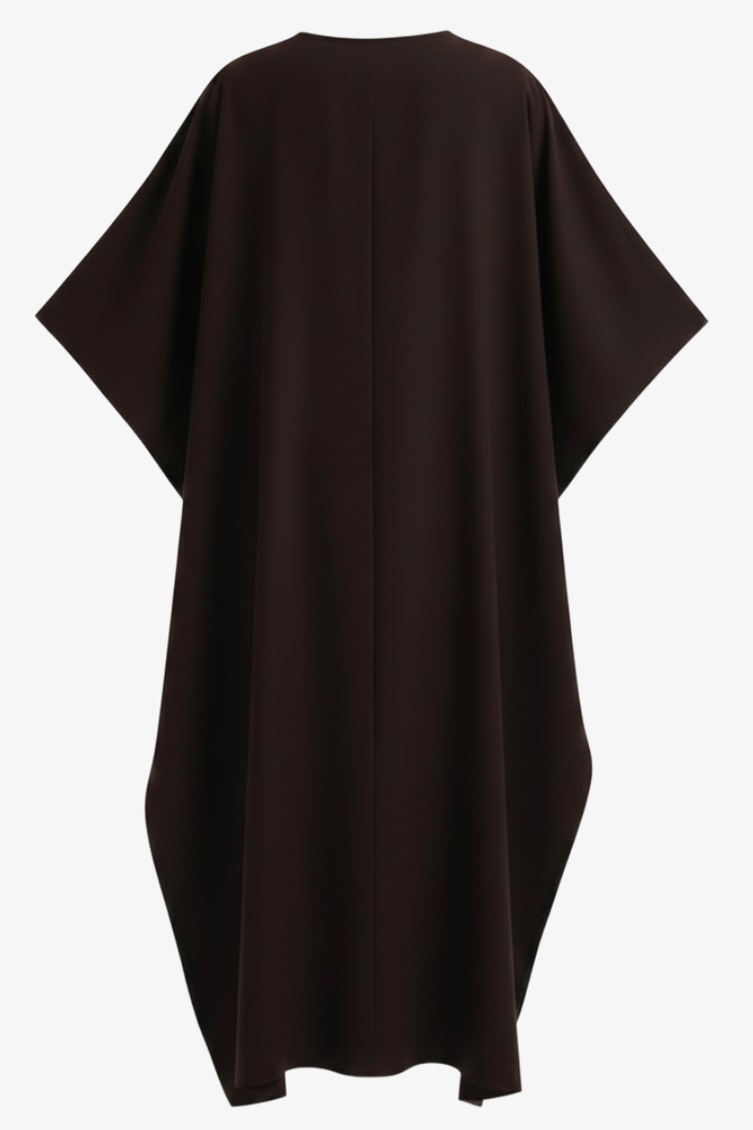 Split-Front Maxi Abaya