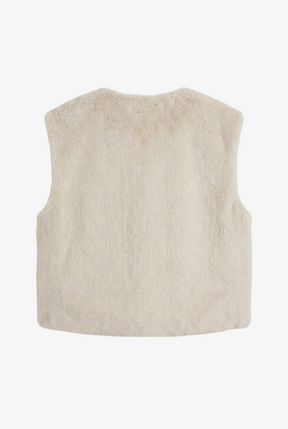 Fur Zip-Up Vest