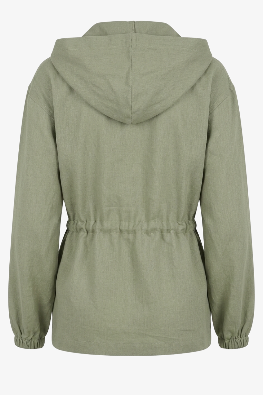 Drawstring Lounge Jacket