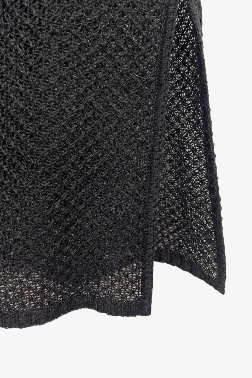 Bell-Sleeve Beach Dress