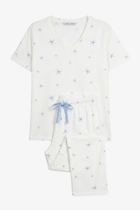 Star Print Pyjama Set