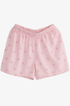 Bow Detail Striped Pyjama Set