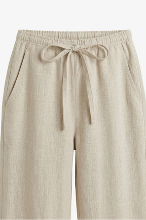 بنطلون لاونج بخصر مطاطي