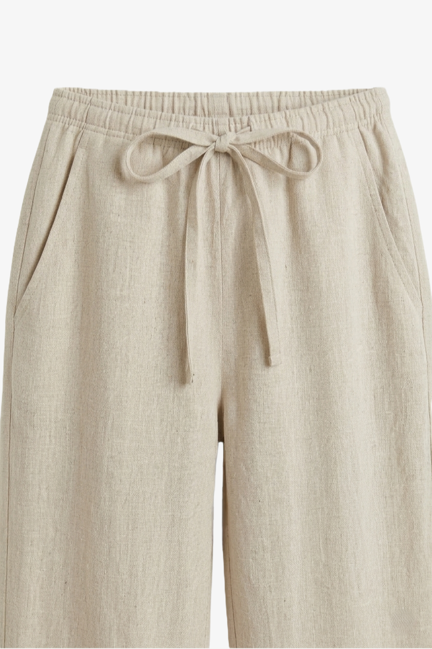 بنطلون لاونج بخصر مطاطي