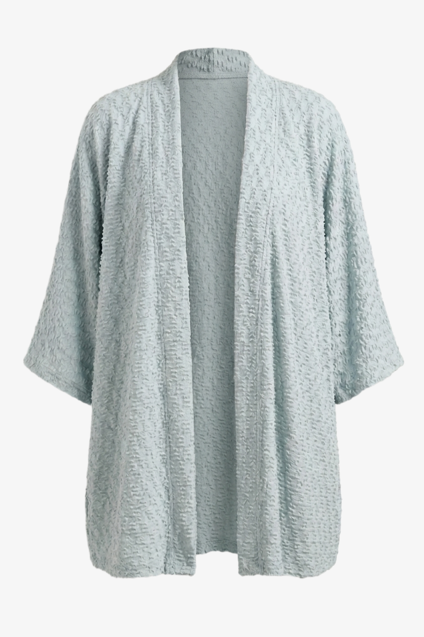 Self Patterned Beach Kimono