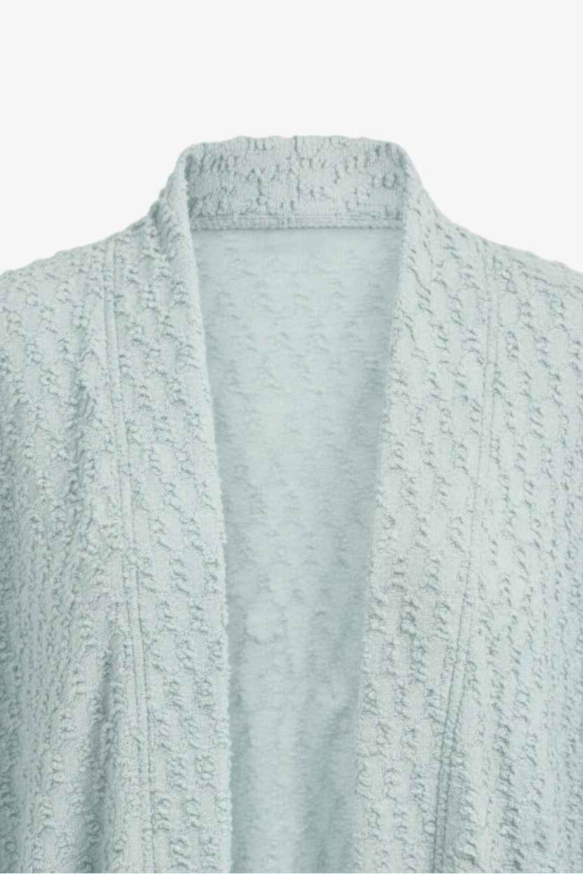 Self Patterned Beach Kimono