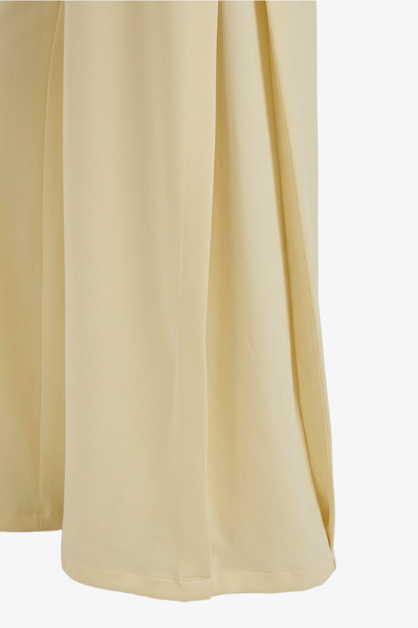 Side-Pleated Lounge Pants