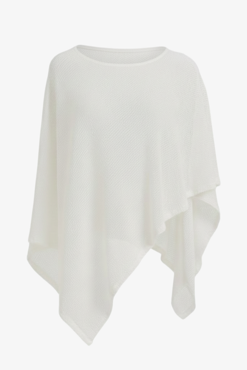 Asymmetrical Beach Poncho