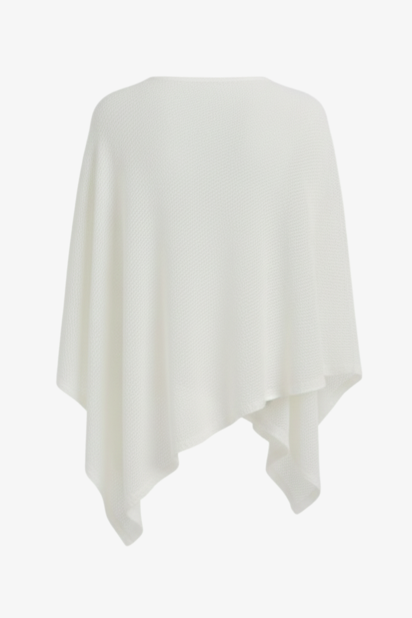 Asymmetrical Beach Poncho