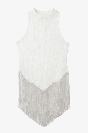 Fringed Perforated Beach Set