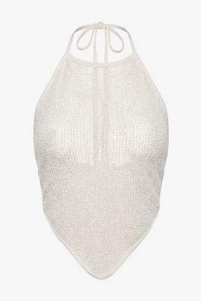 Fringe-Trim Beach Set