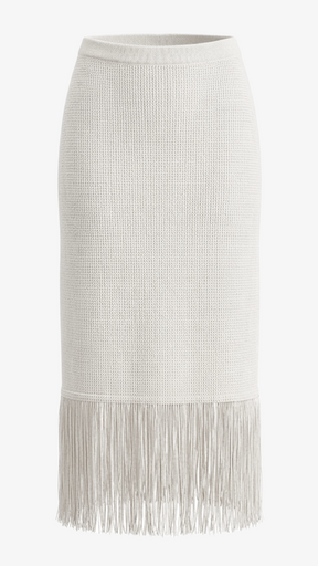 Fringe-Trim Beach Set