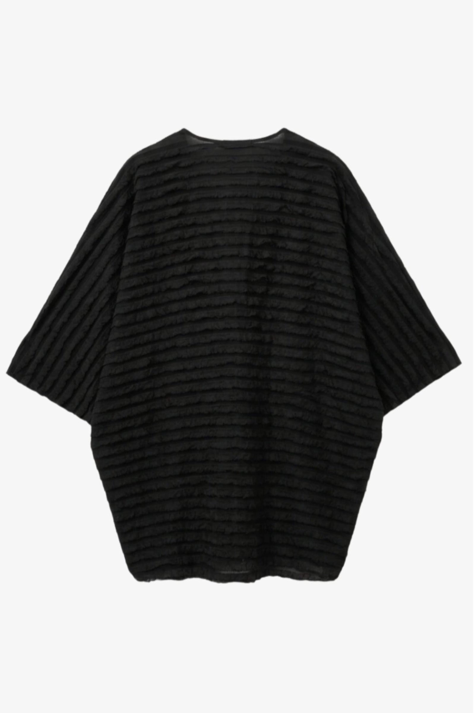 Textured Ruffle Beach Kimono