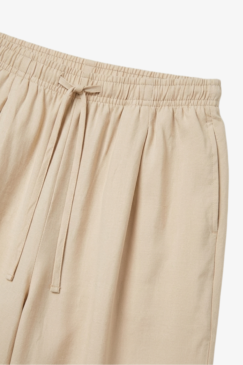 Drawstring Waist Pants