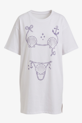 Printed Relaxed Fit Nightgown