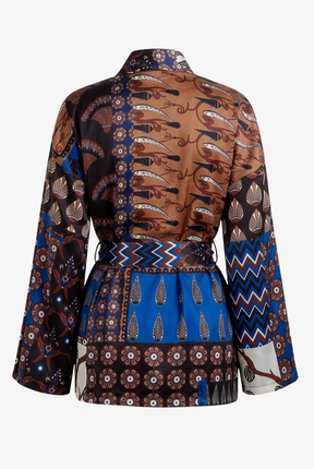 Belted Flowy Kimono