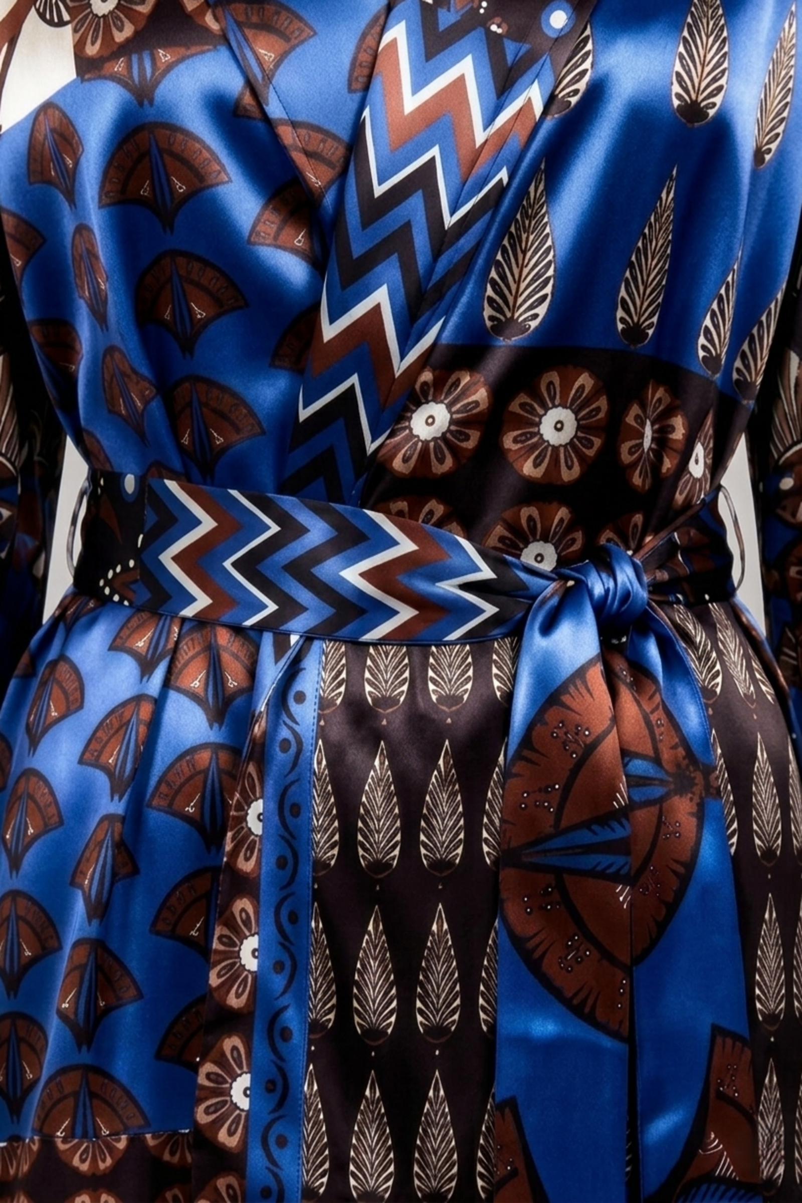 Belted Flowy Kimono