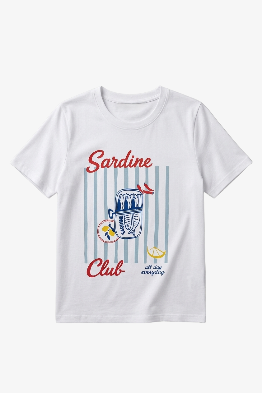 "Sardine Club" Pyjama Set