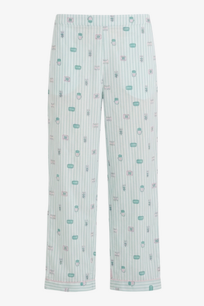 Striped Printed Pyjama Set