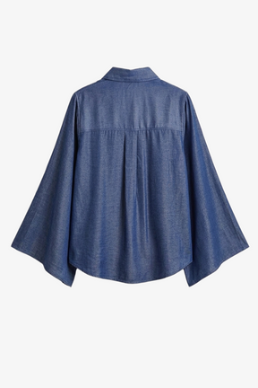 Flowy Poncho Shirt