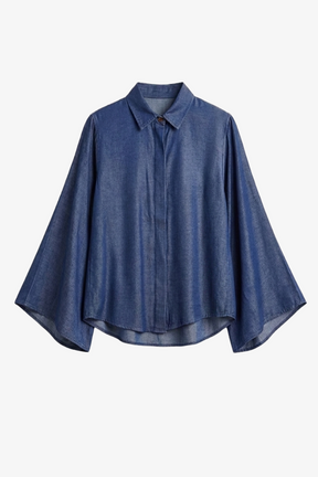 Flowy Poncho Shirt
