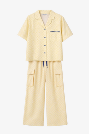 Checkered Pyjama Set