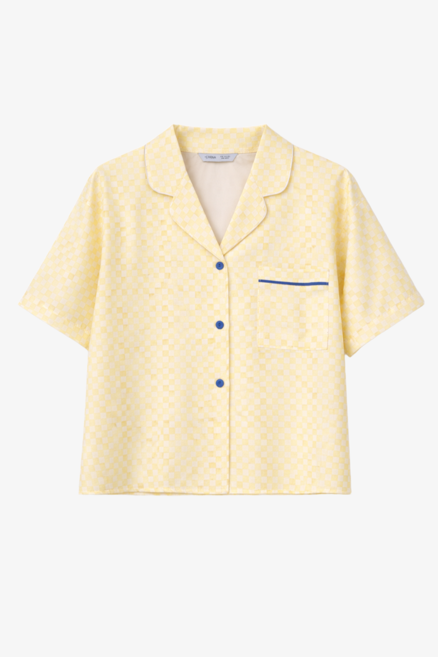 Checkered Pyjama Set