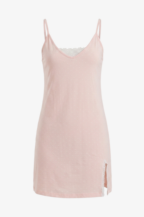 Lace V-Neck Nightgown