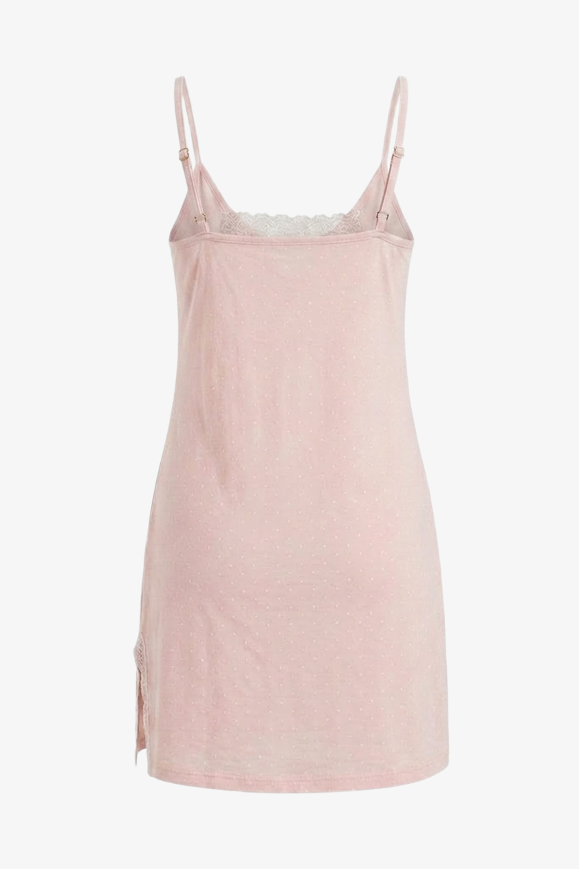 Lace V-Neck Nightgown