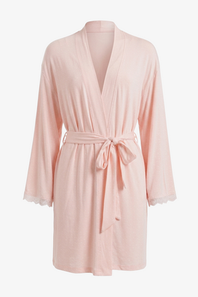 Polka Dot Belted Robe