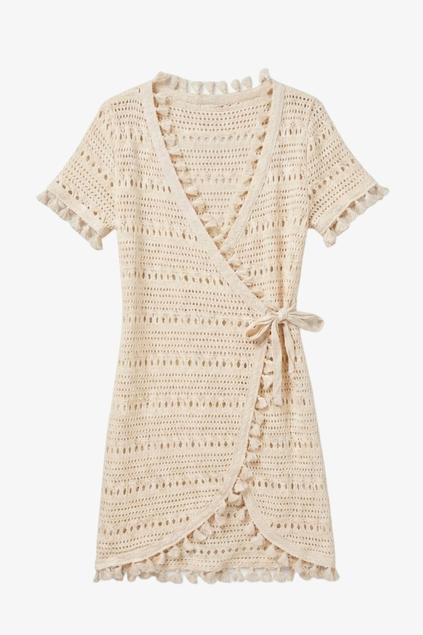 Crochet Wrap Beach Dress | | Carina Wear – Carina