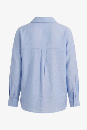 Relaxed High-Low Blouse