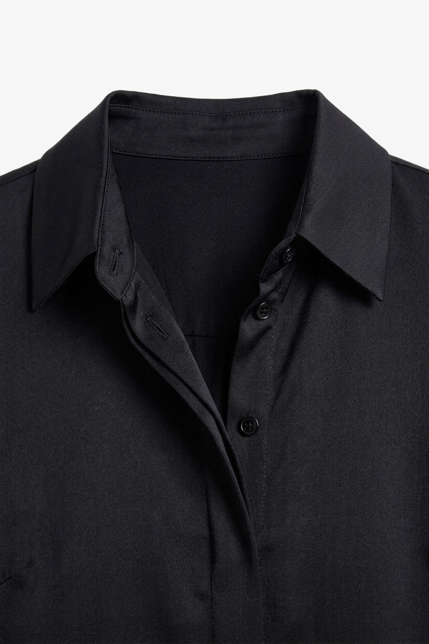 Hidden Placket Shirt