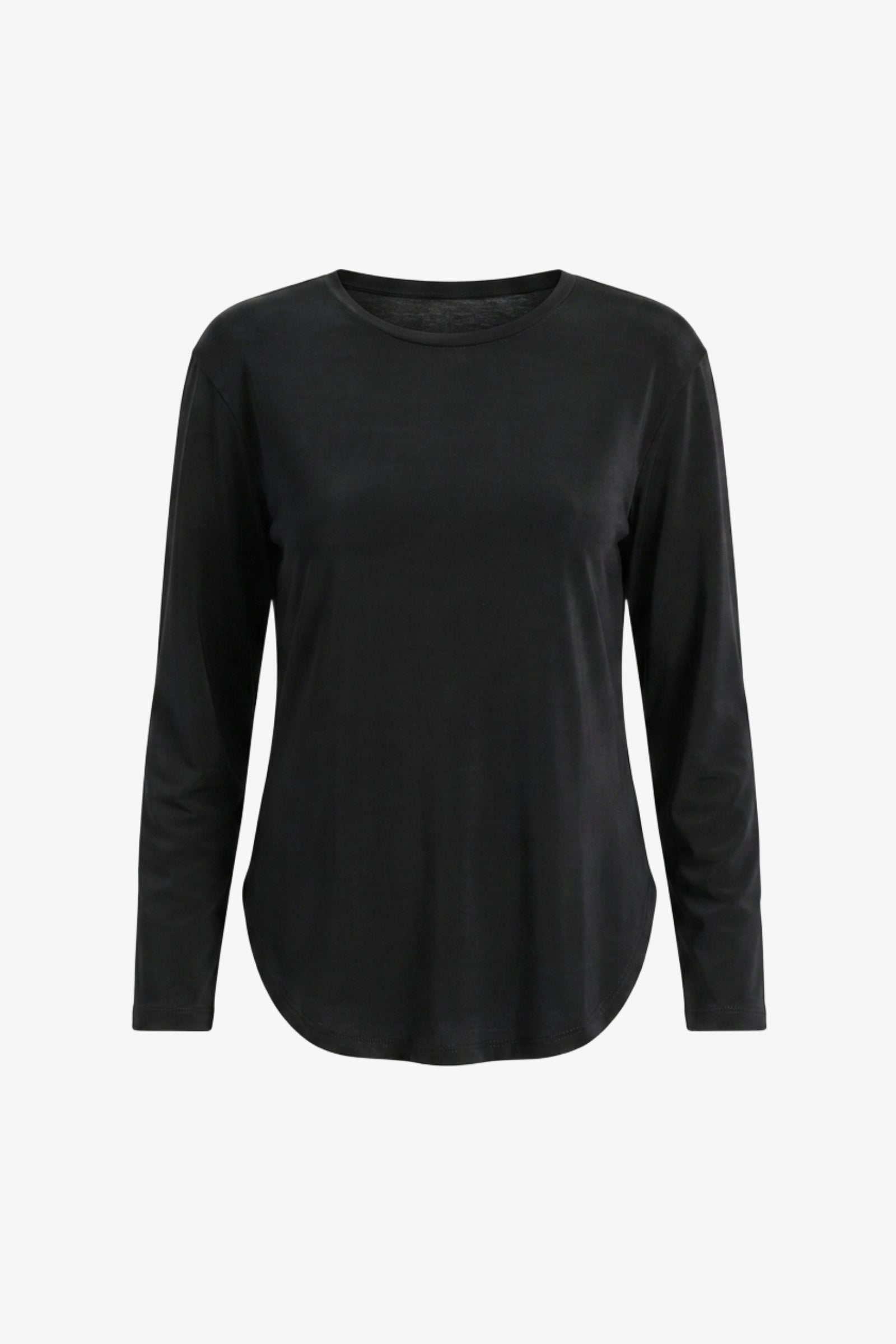 Curved Hem T-Shirt