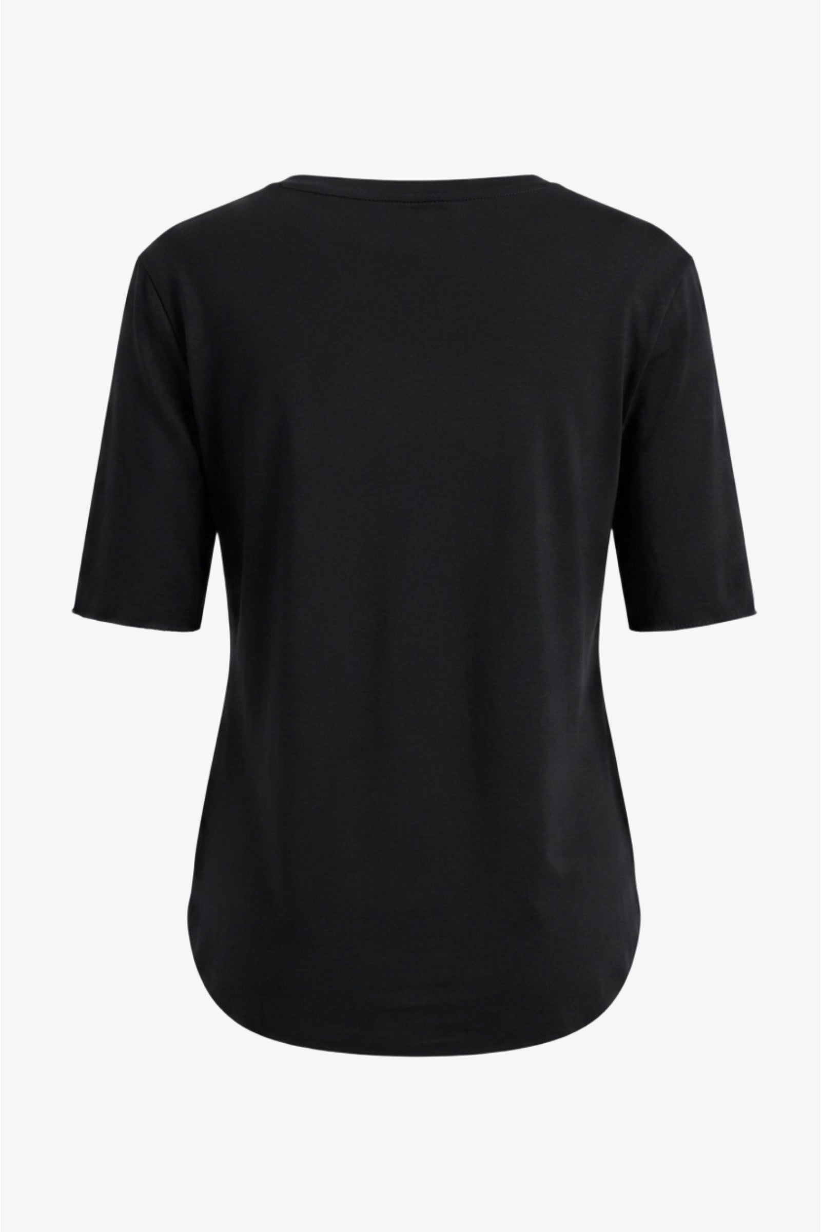 Round Hem T-Shirt