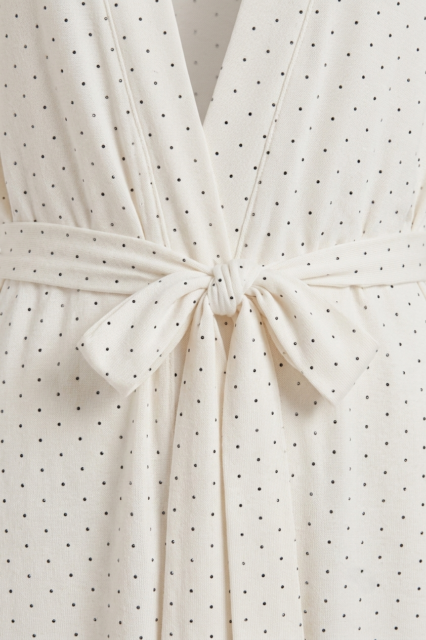Polka Dot Robe