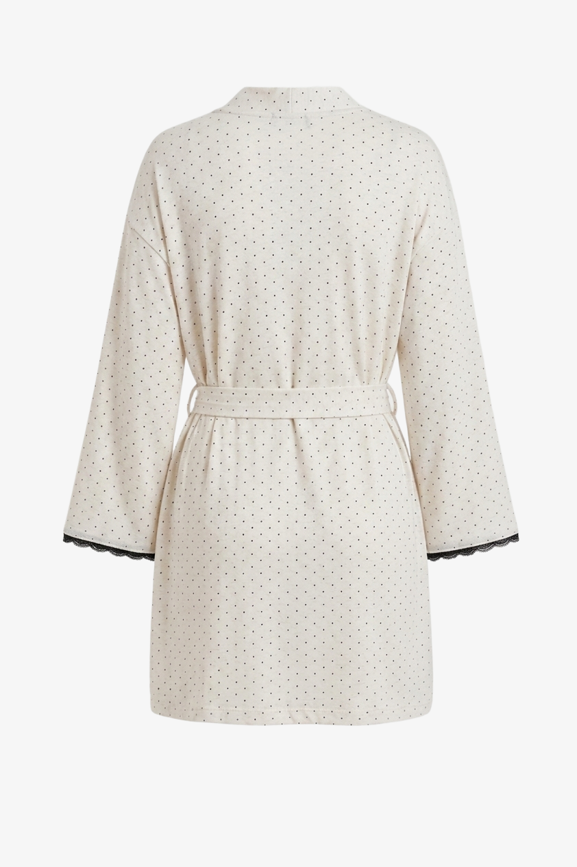 Polka Dot Robe