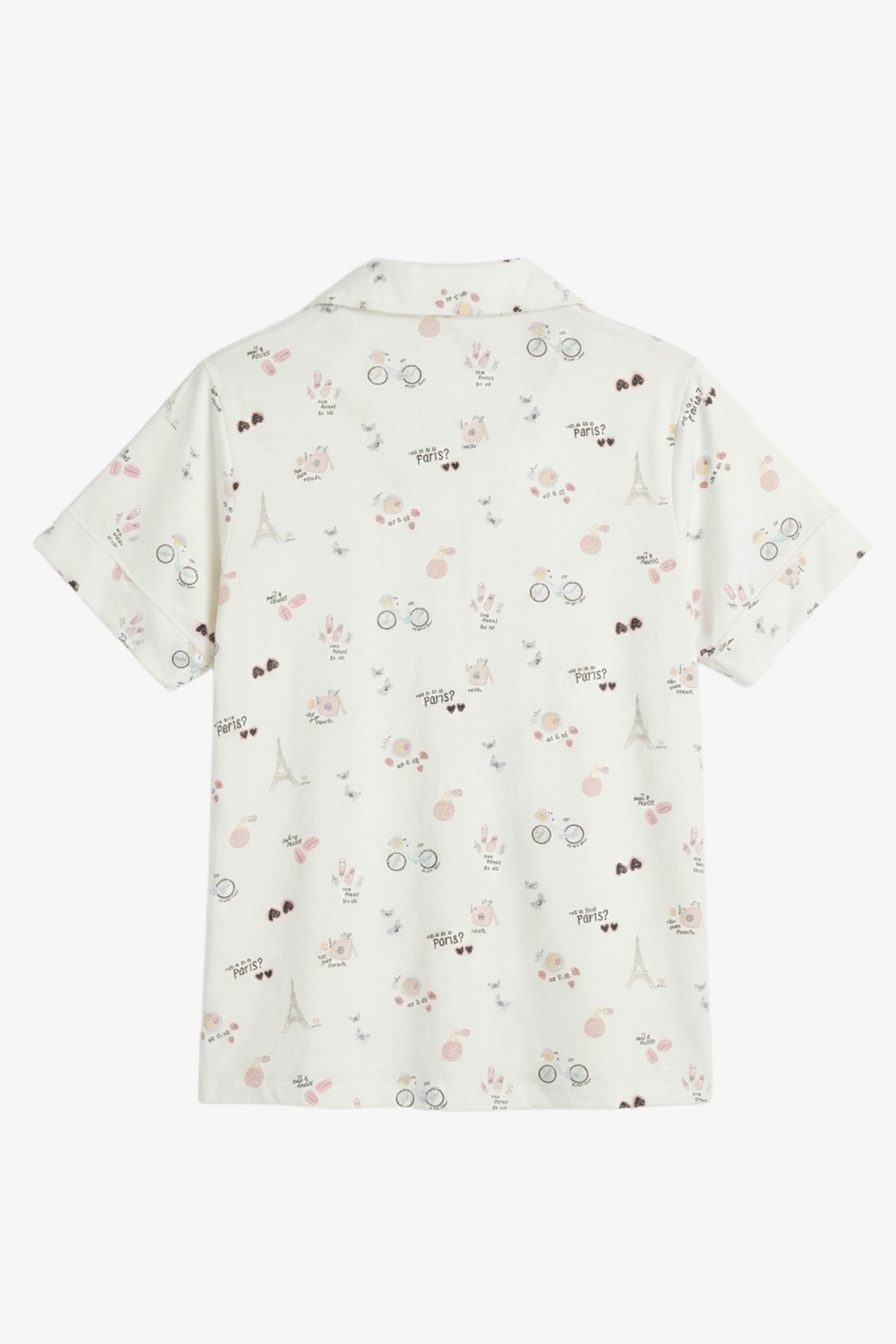 Tossed Graphic Pyjama Set